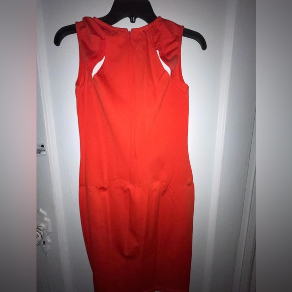 Stefano Di Roma Women’s Dress Bright Red Form Fitting - Picture 3 of 5